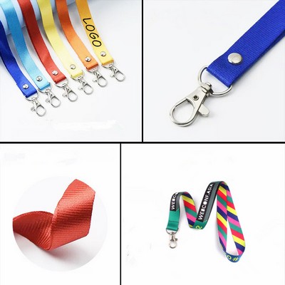Imprinted Polyester Lanyard