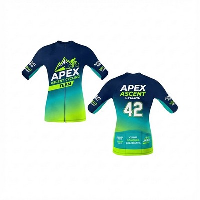 Custom Full Color Sublimated Cycling Jersey
