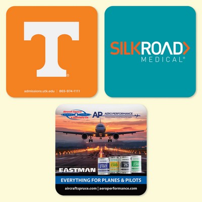 Vynex® DuraTec® 4"x4"x1/16" Hard Surface Drink Coaster