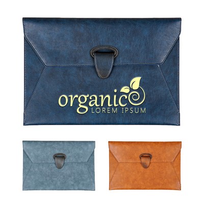 A4 Leather Letter Envelope Document Portfolio/Folder